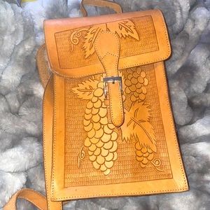 Dual Leather Wine Carrier